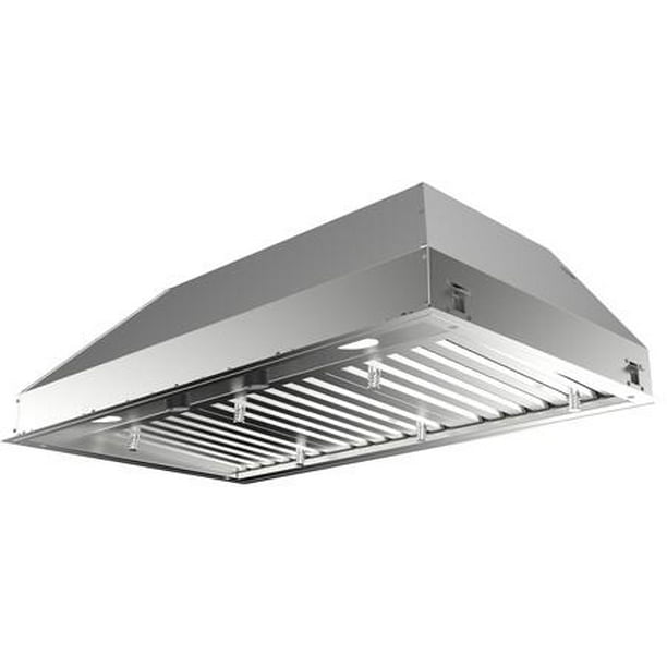 Stainless Steel Baffle Inset Stove